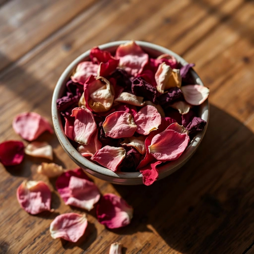 Rose — dried